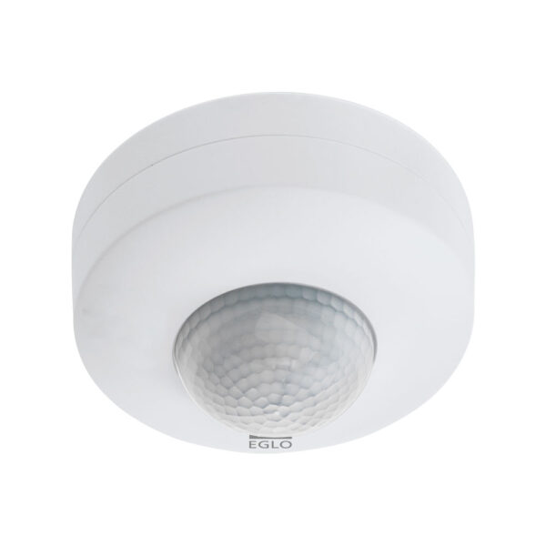 Senzor de miscare 360? 12m EGLO DETECT ME 6 97421 - IP44 D90mm - Alb