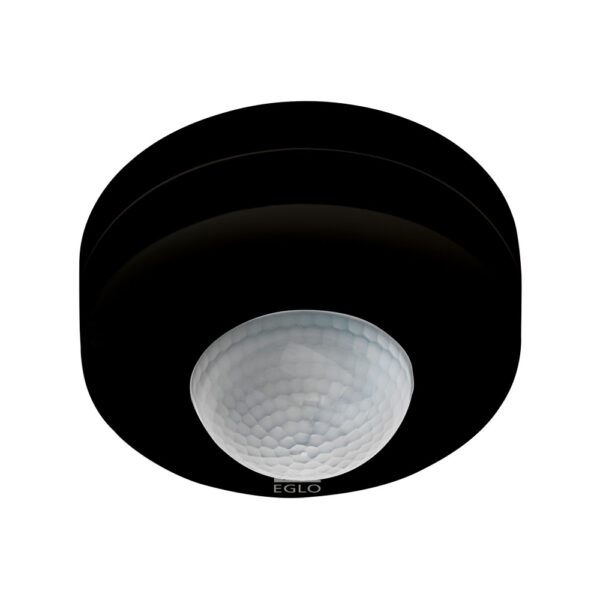 Senzor de miscare 360? 12m EGLO DETECT ME 6 97422 - IP44 D90mm - Negru