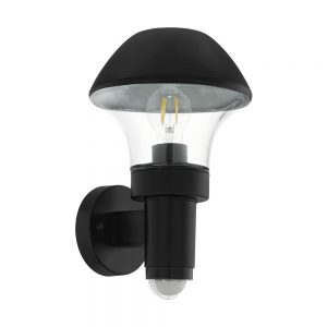 Corpuri de iluminat exterior Al-Wl-1 M-Sensor Schwarz-Klar 'Verlucca' Eglo 97445