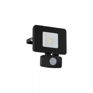 Proiector exterior cu senzor de miscare EGLO FAEDO 3 97459 - LED 10W 900lm 5000K IP44 - Negru
