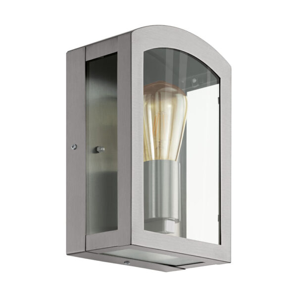 Corpuri de iluminat exterior Al-Wl-1 E27 Edelstahl-Klar 'Paretta' Eglo 97477