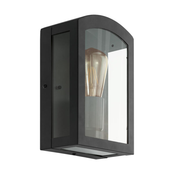 Corpuri de iluminat exterior Al-Wl-1 E27 Schwarz-Klar 'Paretta' Eglo 97478