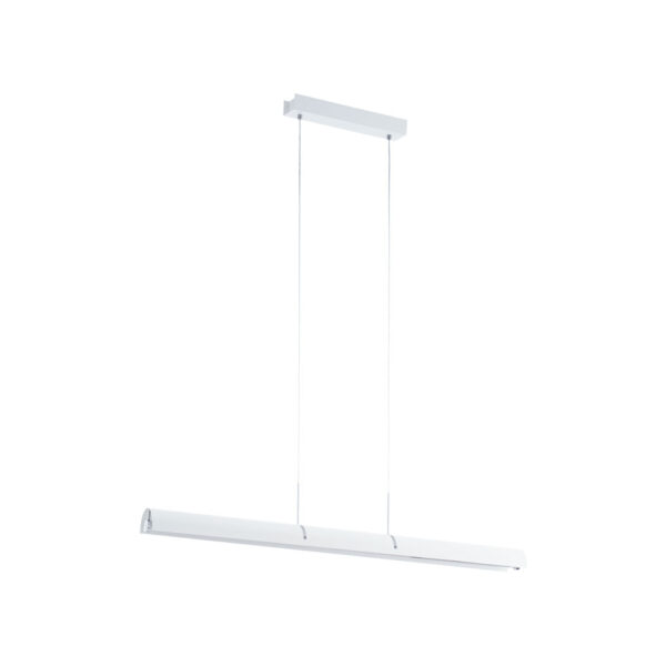 Lustra EGLO CALDINA 97497 - LED 21W 2500lm 3000K - Otel - Aluminiu - Crom - Alb