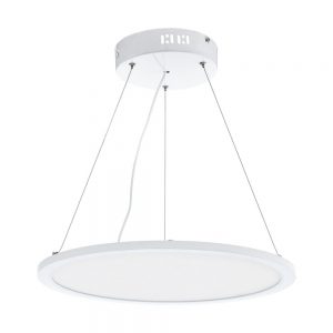 Lustra EGLO SARSINA 97504 - LED 28W 4200lm 4000K D450mm - Aluminiu - Alb