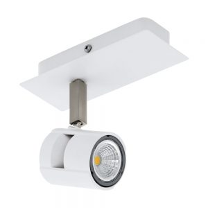 Aplica EGLO VERGIANO 97506 - GU10 1X5W - Otel - Aluminiu - Nichel Mat - Alb