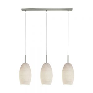 Corpuri de iluminat interior Hl-3 E27 Nickel-Matt-Weiss 'Batista 3' Eglo 97586