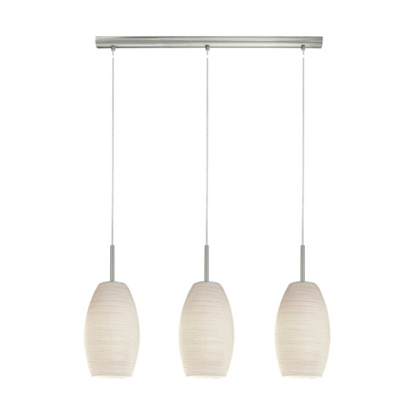 Corpuri de iluminat interior Hl-3 E27 Nickel-Matt-Weiss 'Batista 3' Eglo 97586