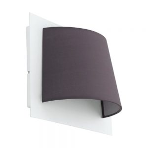 Aplica EGLO SERRAVALLE 97624 - LED 1X5.4W 410lm 3000K - Textil - Gri