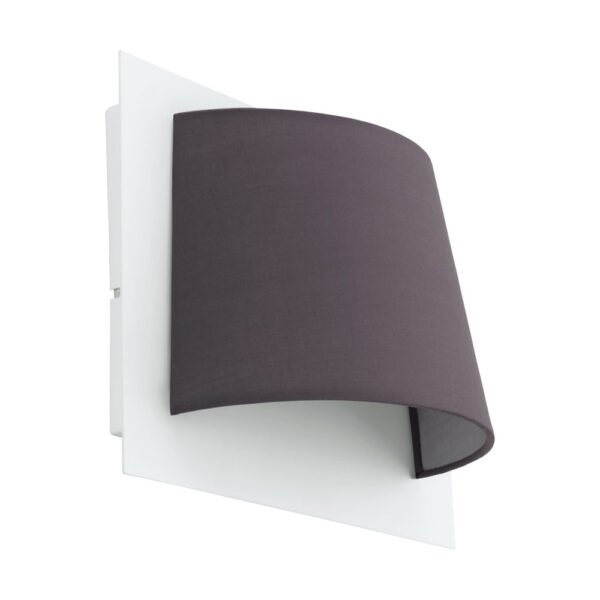 Aplica EGLO SERRAVALLE 97624 - LED 1X5.4W 410lm 3000K - Textil - Gri
