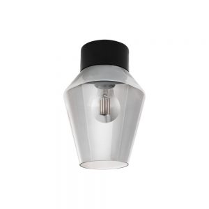 Aplice iluminat Dl-1 E27 Schwarz-Rauchglas 'Vereli' Eglo 97634