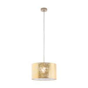 Pendul EGLO VISERBELLA 97643 - E27 1X60W D380mm - Auriu