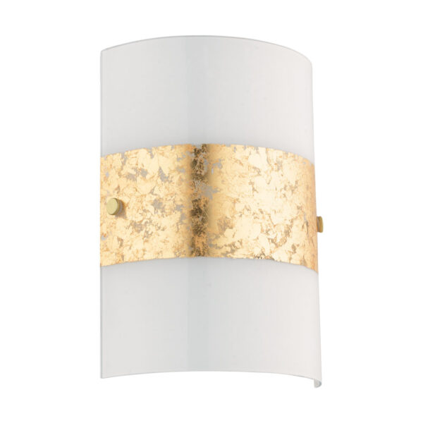 Aplice iluminat Wl-1 E14 Satiniert-Gold 'Fiumana' Eglo 97657