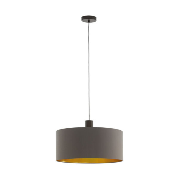 Pendul EGLO CONCESSA 1 97683 - E27 1X60W D530mm - Cappuccino - Auriu