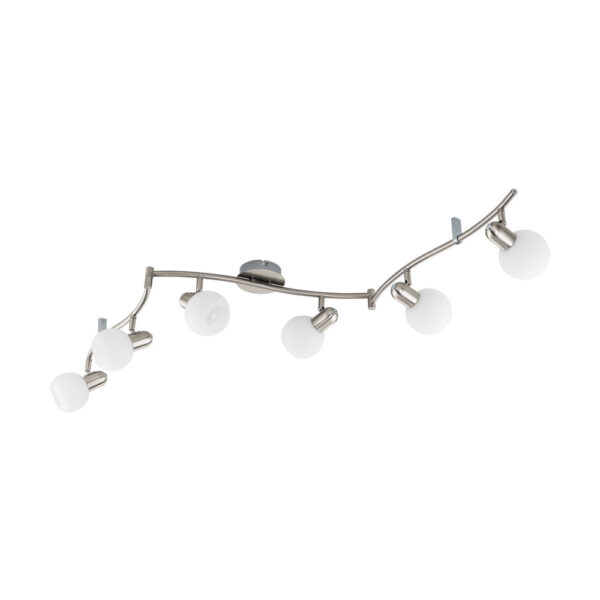 Spoturi iluminat Ls-6 E14 Nickel-M-Weiss 'Comba' Eglo 97713