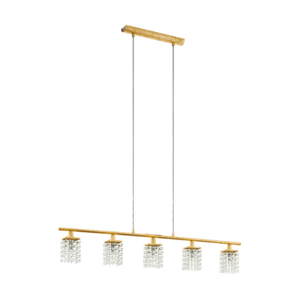 Corpuri de iluminat interior Hl-5 G9 Gold-Kristal 'Pyton Gold' Eglo 97723