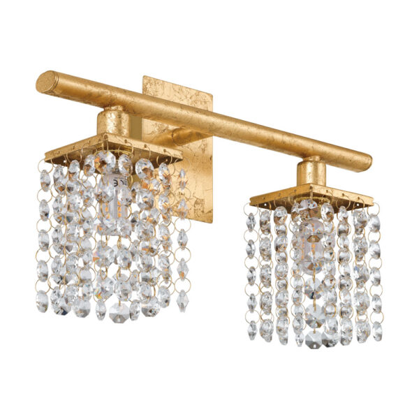 Aplice iluminat Wl-2 G9 Gold-Kristal 'Pyton Gold' Eglo 97724