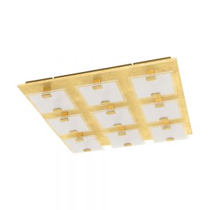 Aplice iluminat Led-Wl-Dl-9 Gold Sat-Klar 'Vicaro 1' Eglo 97729