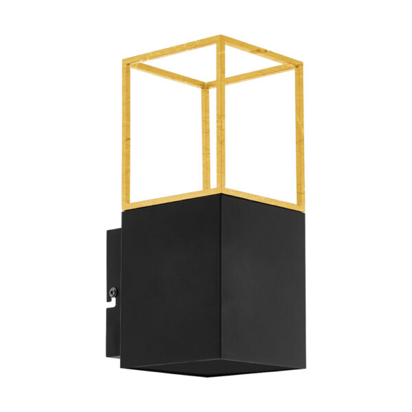 Aplica EGLO MONTEBALDO 97735 - GU10 1X5W - Otel - Auriu - Negru