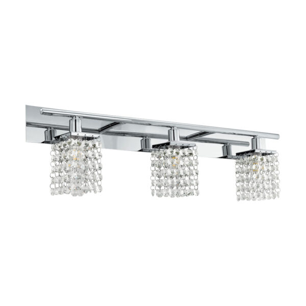 Aplice iluminat Wl-3 G9 Chrom-Kristal 'Arequito' Eglo 97748