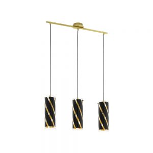 Corpuri de iluminat interior Hl-3 Gold-Schwarz-Gold 'Pinto Nero 1' Eglo 97767