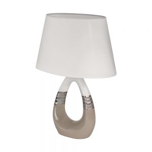 Veioze Tl-1 E14 Weiss-Taupe-Weiss 'Belariva 1' Eglo 97775