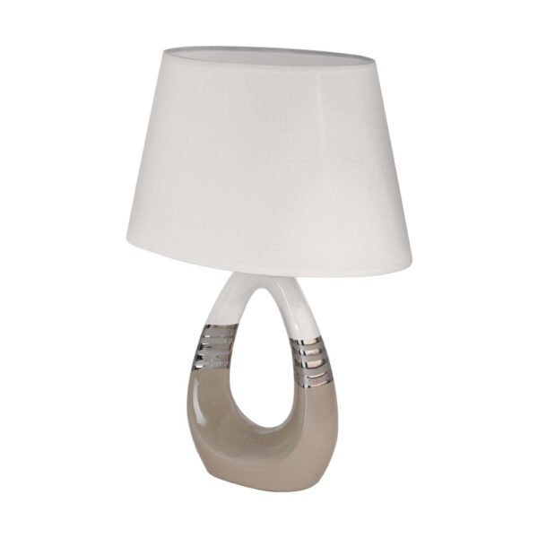Veioze Tl-1 E14 Weiss-Taupe-Weiss 'Belariva 1' Eglo 97775