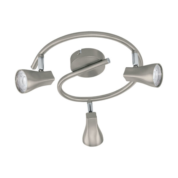 Spoturi iluminat Led-G-Form-3 Nickel-M-Chrom 'Tiberio 1' Eglo 97825