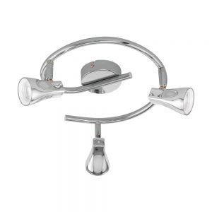 Spoturi iluminat Led-G-Form-3 Chrom 'Tiberio' Eglo 97832