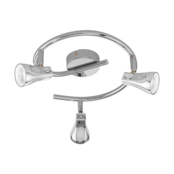 Spoturi iluminat Led-G-Form-3 Chrom 'Tiberio' Eglo 97832