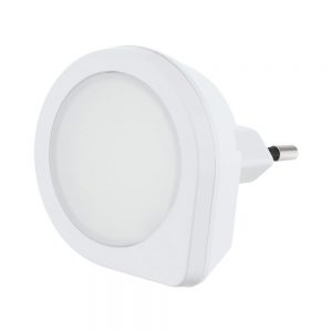 Lampa de veghe cu senzor de lumina EGLO TINEO 97932 - LED 0.4W 2lm 3000K D55mm - Alb