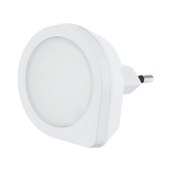 Lampa de veghe cu senzor de lumina EGLO TINEO 97932 - LED 0.4W 2lm 3000K D55mm - Alb