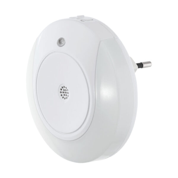 Lampa de veghe cu senzor vocal EGLO TINEO 97934 - LED 2X0.4W 8lm 3000K - Alb