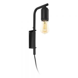 Aplice iluminat Wl-1 E27 Schwarz 'Adri 3' Eglo 98064