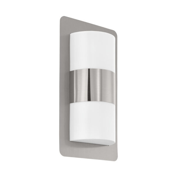 Aplica exterior EGLO CISTIERNA 98085 - E27 2X10W IP44 - Inox - Alb