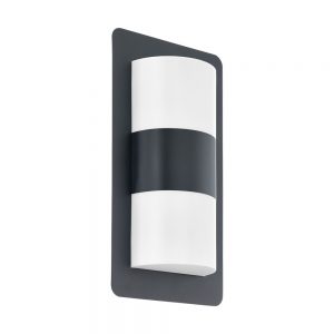 Aplica exterior EGLO CISTIERNA 98086 - E27 2X10W IP44 - Otel zincat - Alb