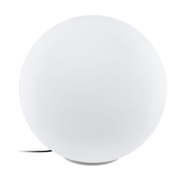 Veioza exterior EGLO MONTEROLO 98104 - E27 1X40W IP65 D600mm - Plastic - Alb