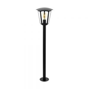 Stalp exterior EGLO MONREALE 98123 - E27 1X60W IP44 D230mm - Negru