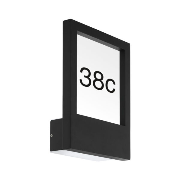 Corpuri de iluminat exterior Al-Wl-1 E27 Anthrazit-Klar 'Monteros' Eglo 98144