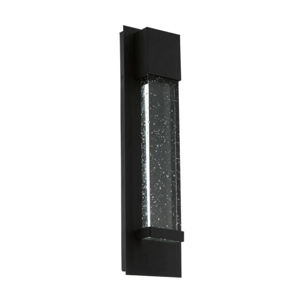 Aplica exterior EGLO VILLAGRAZIA 98153 - LED 2X3.3W 680lm 3000K IP44 - Sticla - Negru