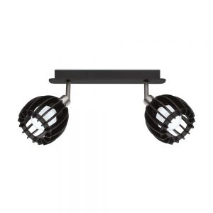 Spoturi iluminat Balken-2 E14 Schwarz-Nickel-M-'Cossano' Eglo 98159