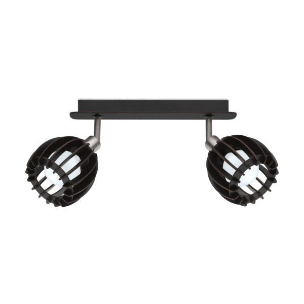 Spoturi iluminat Balken-2 E14 Schwarz-Nickel-M-'Cossano' Eglo 98159