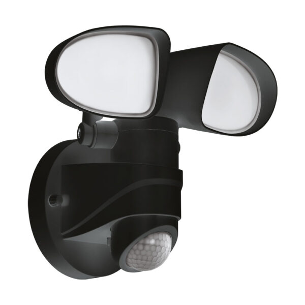 Aplica exterior EGLO PAGINO 98176 - LED 2X6W 1800lm 5000K IP44 - Plastic - Negru