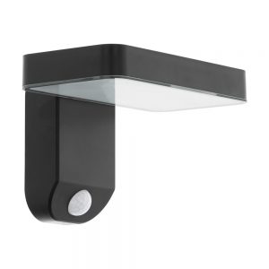 Aplica exterior EGLO PASTION 98191 - SOLAR-LED 4.5W 200lm 3000K - Plastic - Negru