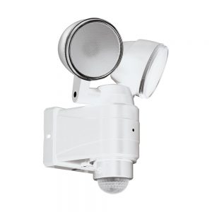 Aplica exterior EGLO CASABAS 98194 - LED 2X3.75W 800lm 6500K IP44 - Plastic - Satinat