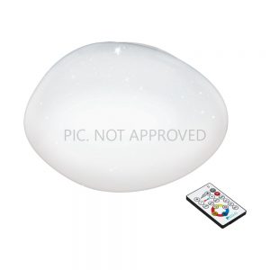 Plafoniera EGLO SILERAS-A 98227 - LED 24W 1800lm 2700-6500K D450mm - Efect de cristal - Alb