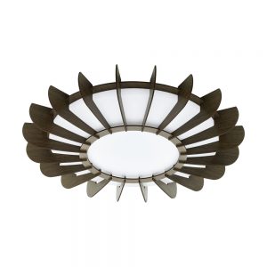 Plafoniera EGLO ARAPILES 98261 - LED 33W 3500lm 3000K D560mm - Lemn - Maro