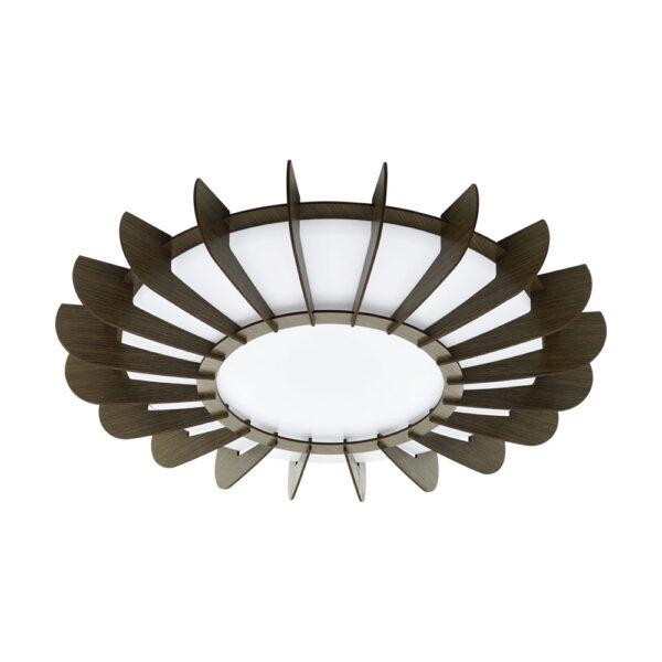 Plafoniera EGLO ARAPILES 98261 - LED 33W 3500lm 3000K D560mm - Lemn - Maro