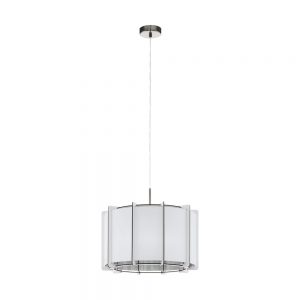 Pendul EGLO PINETA 98338 - E27 1X40W D430mm - Alb