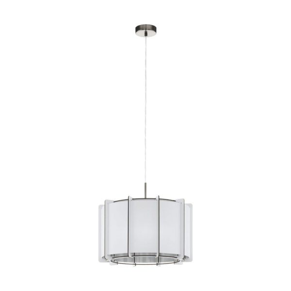 Pendul EGLO PINETA 98338 - E27 1X40W D430mm - Alb