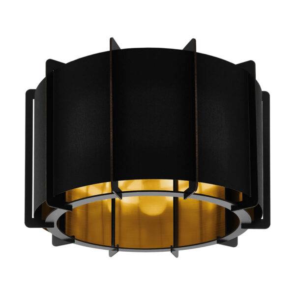Aplice iluminat Dl-1 E27 Schwarz-Gold 'Pineta' Eglo 98339